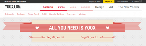 yoox san valentino